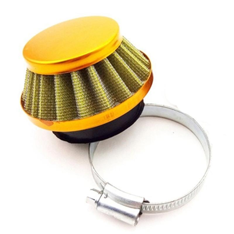 For Motorized Bicycle Push Mini Moto Pocket Bike ATV Quad Motorcycle Parts- Universal 48/50MM Air Filter Cleaner