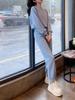 Korean Style Women's Sportswear Set 2025: Chic Autumn/Winter Slimming Running Suit, Casual Two-Piece Trend.