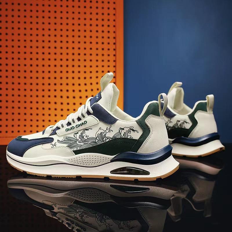Spring Men's Shoes 2025 New Youth Sports and Leisure Students Increase Height Running Men's Versatile Dad Trendy Shoes