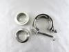 BRIGHTZ Stainless Steel Muffler Flange 39 43 Coupling V-Band 39 43 [MUF-JOI-012-4PC]