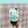 Hello Kitty And My Melody Plush Keychain With Soft Short Pile For Girls Gift
