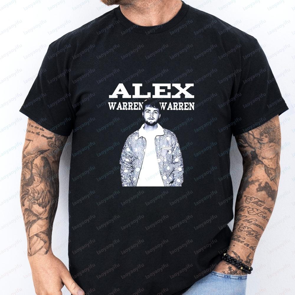 Unisexs TShirts And Tank Tops With Vintage Alex Warren Print Comfortable ShortSleeved TShirts Suitable For Both Unisex And Unisex