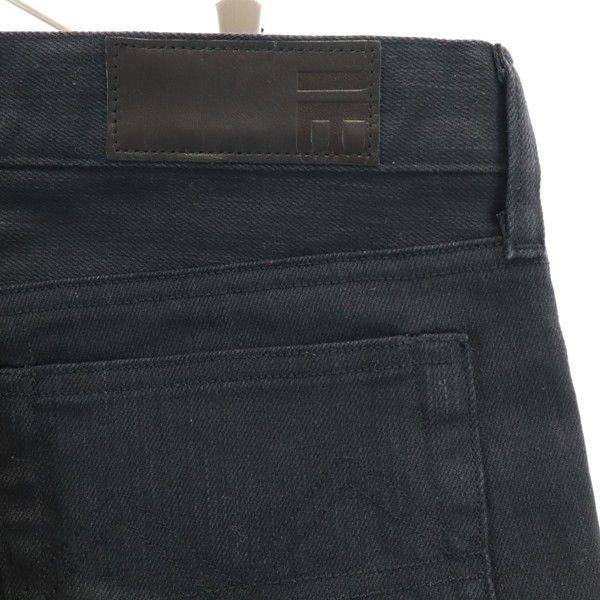 Unused Johnbull Made In Japan Slim Denim Pants 4 Black Stretch Men's Used
