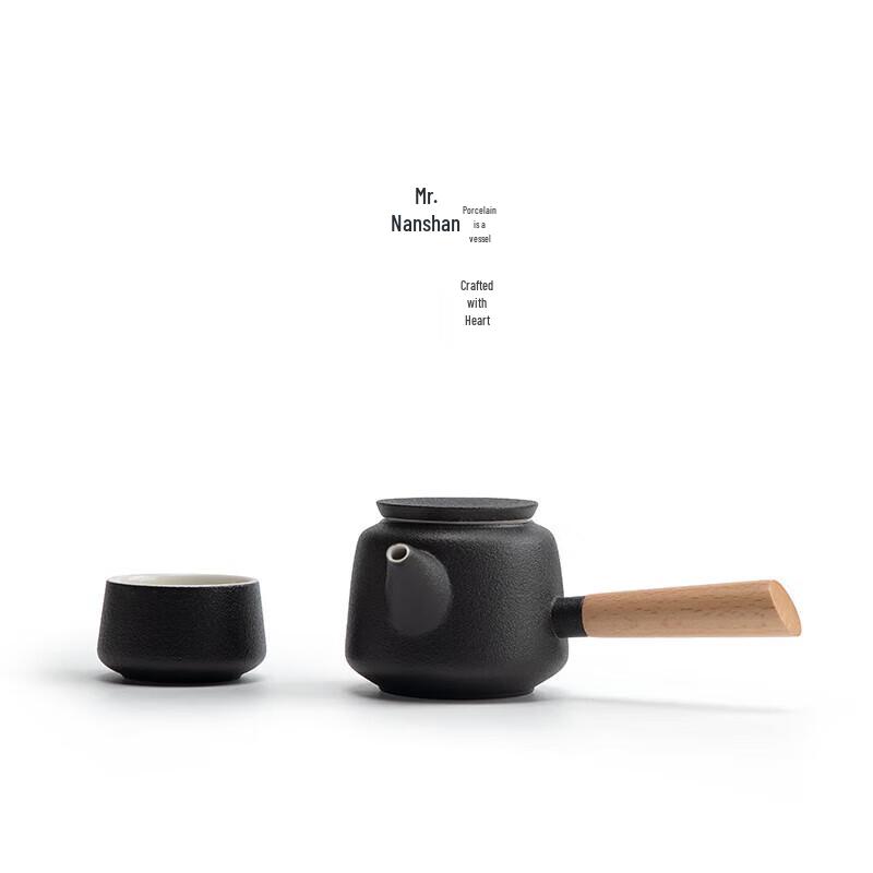 Nanshan Zen Black Pottery Tea Set