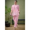 Indian Ethnic Cotton Kurta Pant Cord Set Women Office Wear Top Tunic Kurti Set