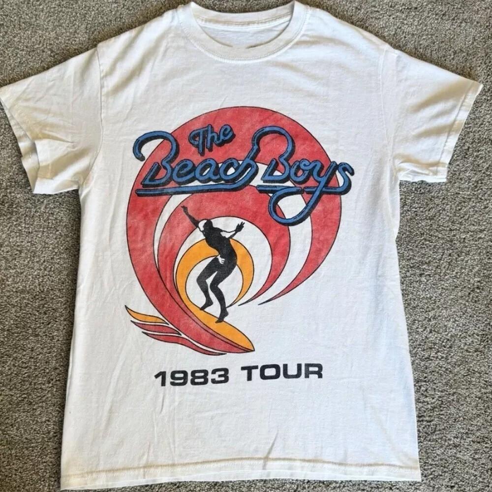 Classic The Beach Boys 1983 Tour Unisex Men S-5XL Shirt AR1360 Unisex T-Shirt S
