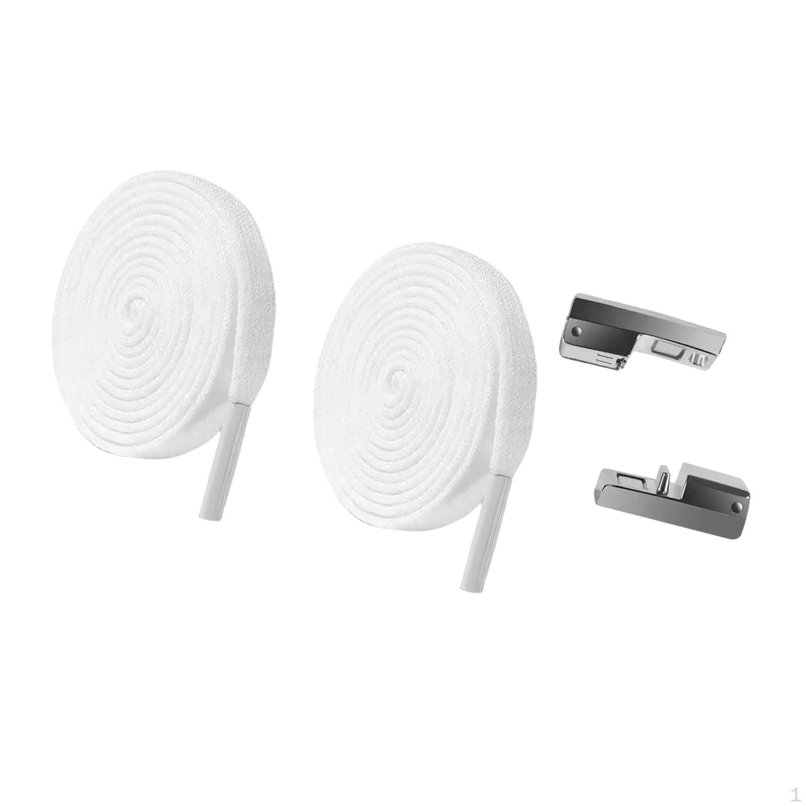 

Эластичные шнурки без завязок Шнурки без завязок Эластичные беговые кроссовки для взрослых Тренер Удобные белый