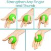 Squeeze Balls For Hand Therapy, Exercise, Arthritis - Resistance Strength Squeezing Egg Trainer