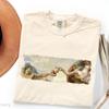 Erstellung von Nugget T-Shirt, Lustiges Shirt, Schöpfung Adams Geschenk für Sie, Geschenk für Ihn, Kunst Shirt, Geschenk für Sie, Foodie Shirt,
