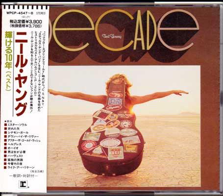 

CD NEIL YOUNG - Decade WPCP4547 Reprise Records 1991 Japan Rock Used