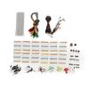 Asortiment Componente Electronice Kit Distractiv Placă de Experimente Buzzer Diode Condensator Rezistor