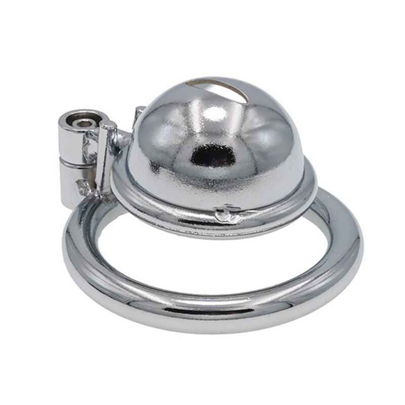 Stainless Steel Male Chastity LOCK Super Small Cock Cage