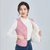 Winter Down Cotton Vest for Women Plus Velvet Thickened 2025 New Lightweight Slim Short Warm Vest