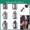 Large Capacity Straw Tumbler Sports Water Bottle With Detachable Straw
