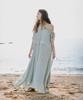 Aiseugadeuneiogongpal Off-Shoulder Chiffon Dress_Seafoam Green