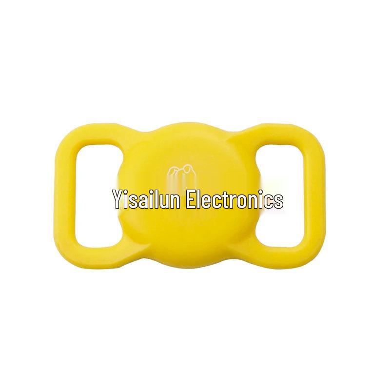 Pet Collar Silicone Sleeve for Apple AirTag - Anti-Lost Protective Case for Cats and Dogs