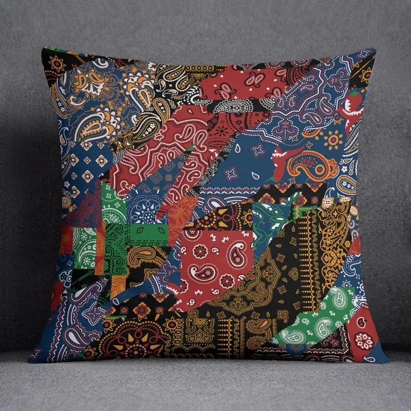 Bomisian Muster Kollektion Kissen Geschenk Heim Büro Dekor Schlafzimmer Sofa Auto Kissenbezug Hülle