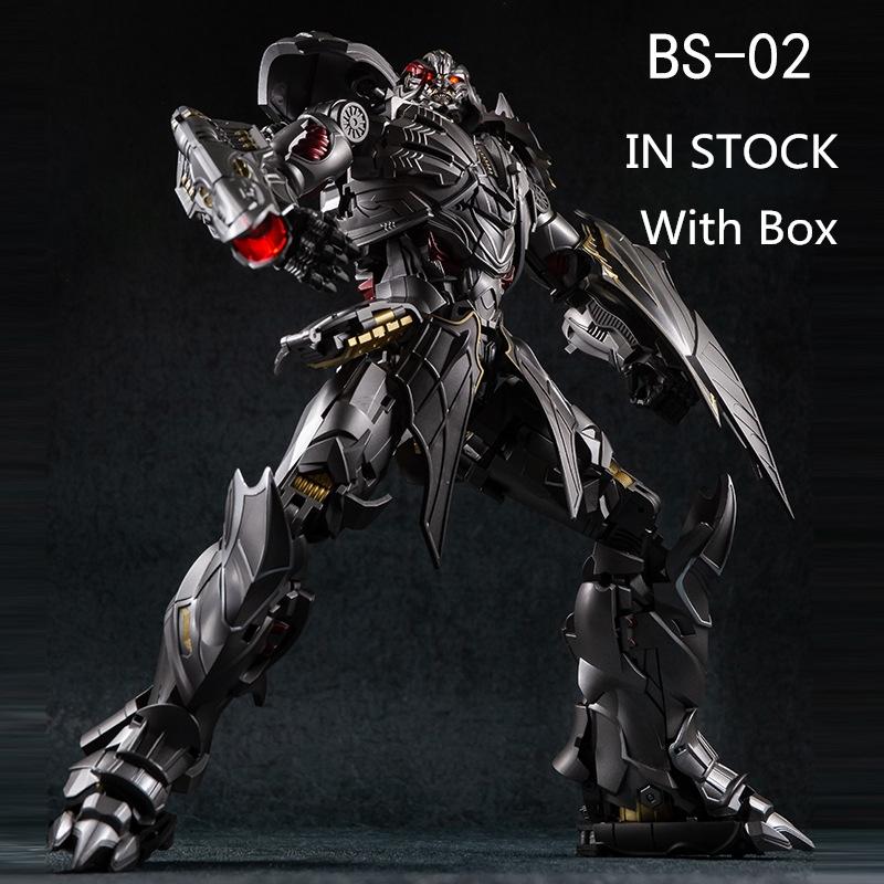 BMB Transformation BS-02 BS02 BS02S Galvatron Megotroun KO UT R-03 Tank Oversized Hair Glow Movie Action Figure Robot