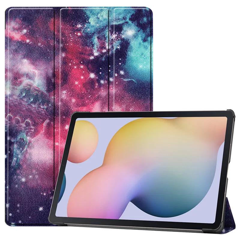 PU Leather Tablet Cover Case for Samsung Galaxy Tab S7 Plus 12.4inch SM-T970 SM-T975 SM-T976 Magentic Protective Folding Stand