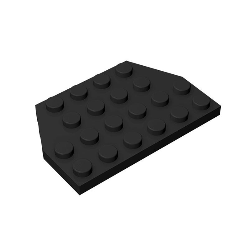 

20PCS MOC assemblaggi compatibili particelle 32059 piastra one cuneo 4x6 angoli tagliati blocchi di costruzione parti giocattoli e