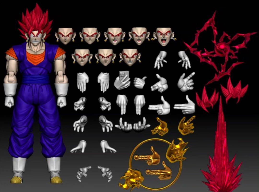 

[USED] S.H.Figuarts Dragon Ball Super Saiyan God Vegito