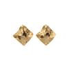 European and American Ins Style Geometric Rhombus Pattern Earrings, Cold and High-end Fashion Earrings, Exquisite and Versatile Niche Earrings