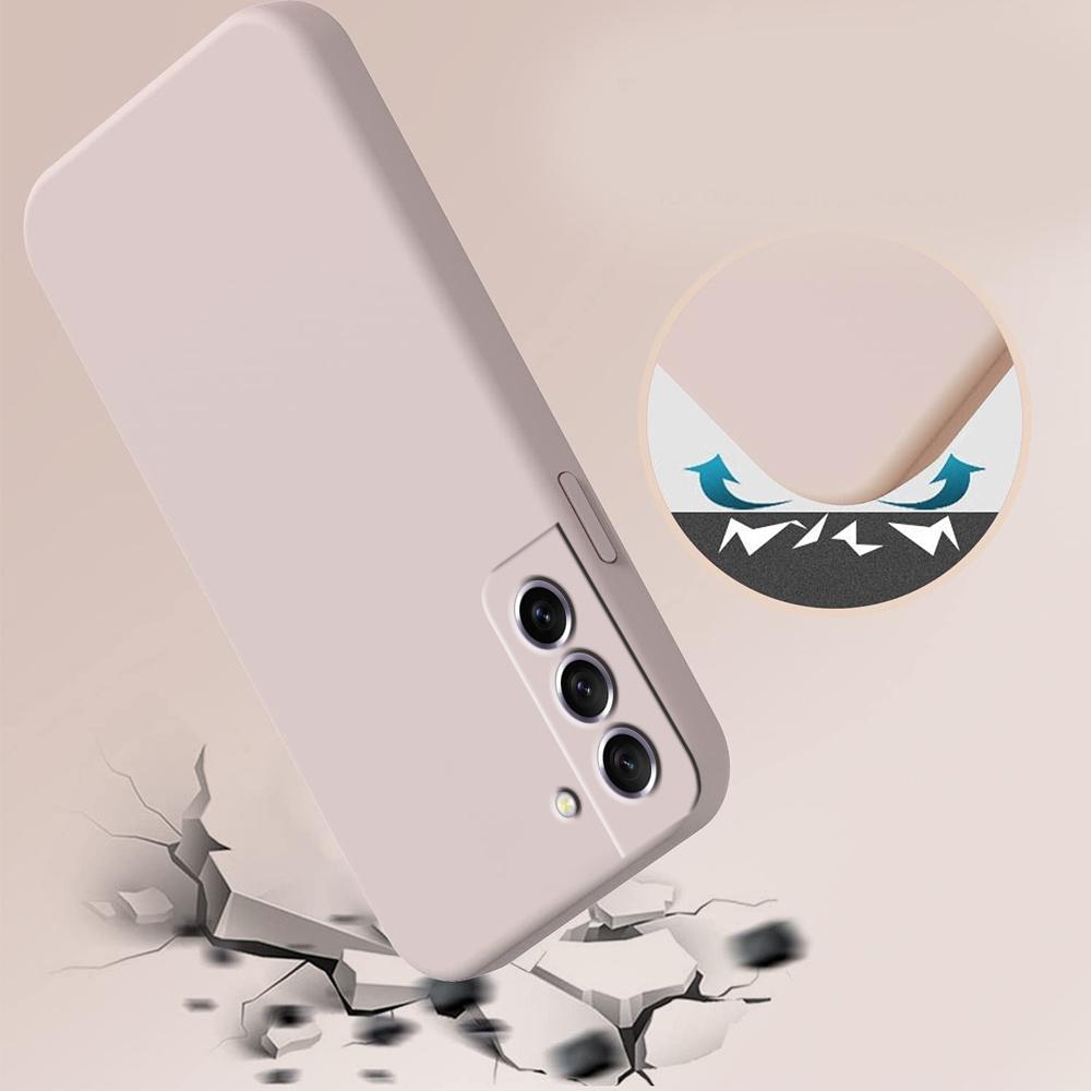 Case for Samsung Galaxy S21 FE, Silicone Lite, pink
