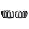 Front Bumper Kidney Grille Grill Fit BMW X5 E70 X6 E71 2007-2013 Gloss Black