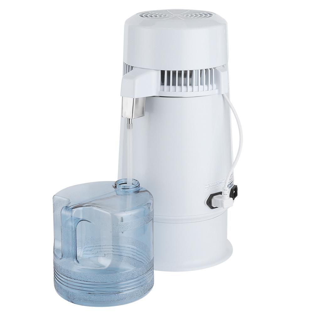 4L Stainless Steel Water Distiller Distillation Purifier Boiler Brewing Machine for Home UseUS