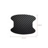 4Pcs/Set Car Door Sticker Carbon Fiber Scratches Resistant Cover Auto Handle Protection Film Exterior Styling Car Accessories