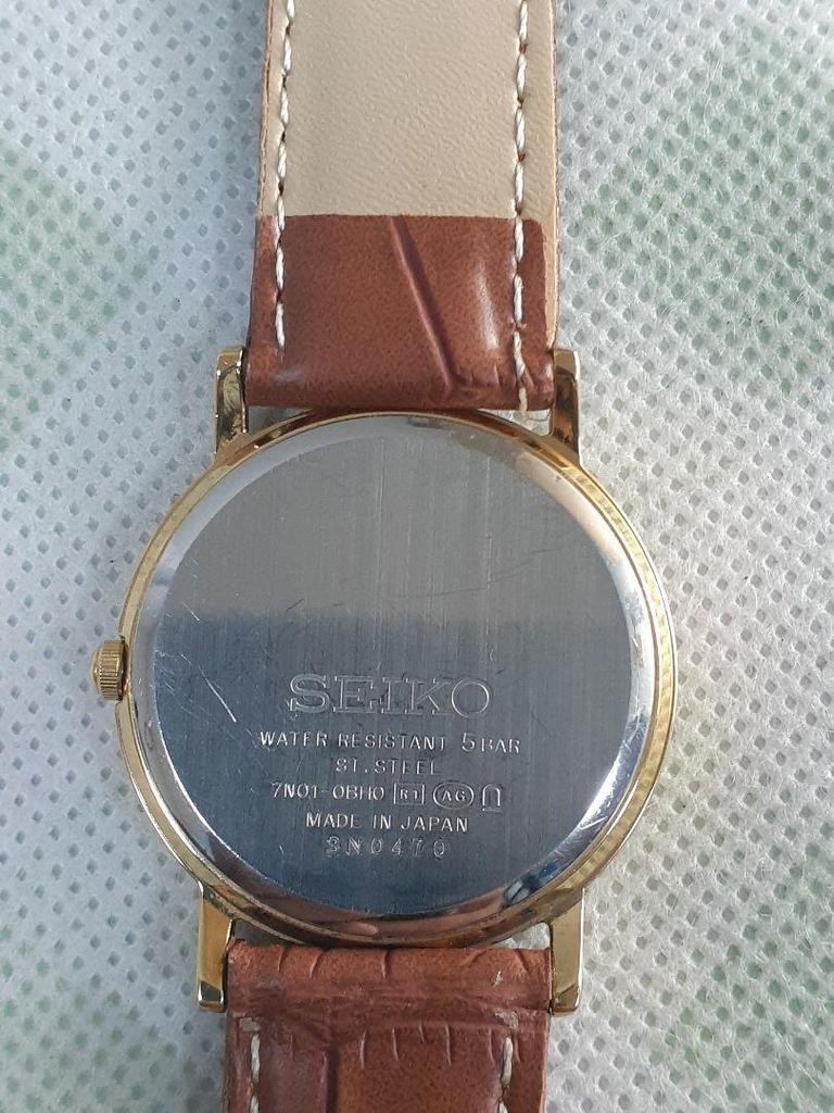 [USED] SEIKO watch, quartz movement, 5 ATM water resistant