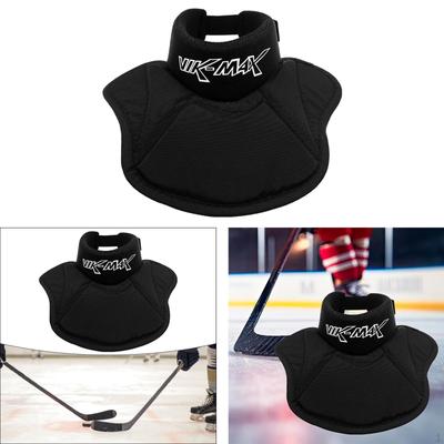 Protège-cou de hockey, protège-gorge, équipement de protection contre la glace respirant et résistant aux coupures