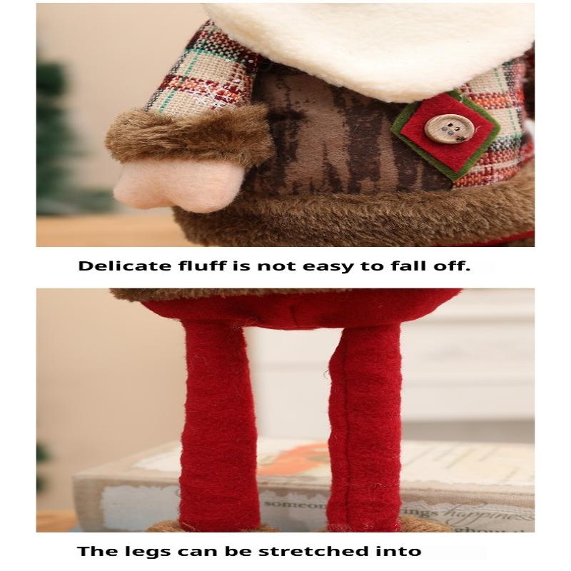 Christmas Ornament Xmas Gifts Telescopic Christmas Doll Merry Christmas Decorations For Home Year