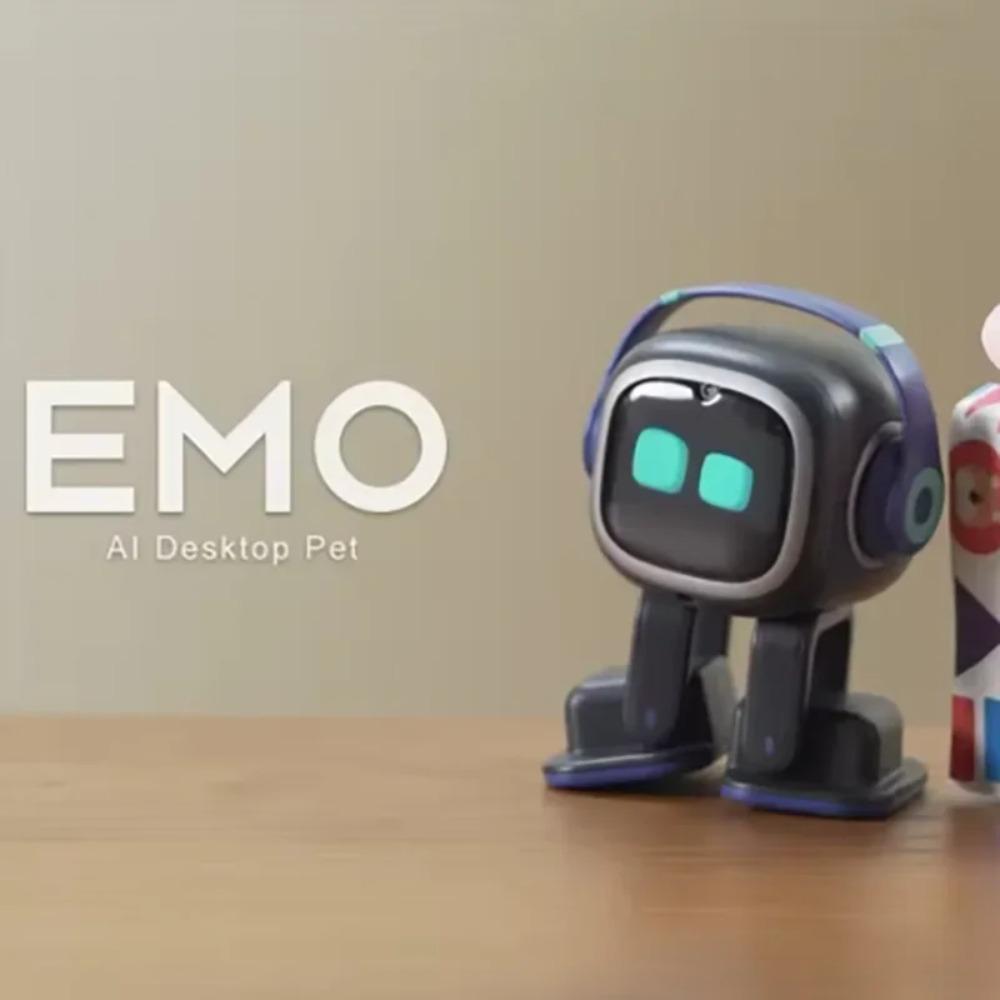 Tuya EMO intelligenza Robot AI Giocattolo Compagno Intelligente Emotivo di Robot per Animali Domestici Interattivo Vocale AI Giocattoli da Scrivania Regali 2026