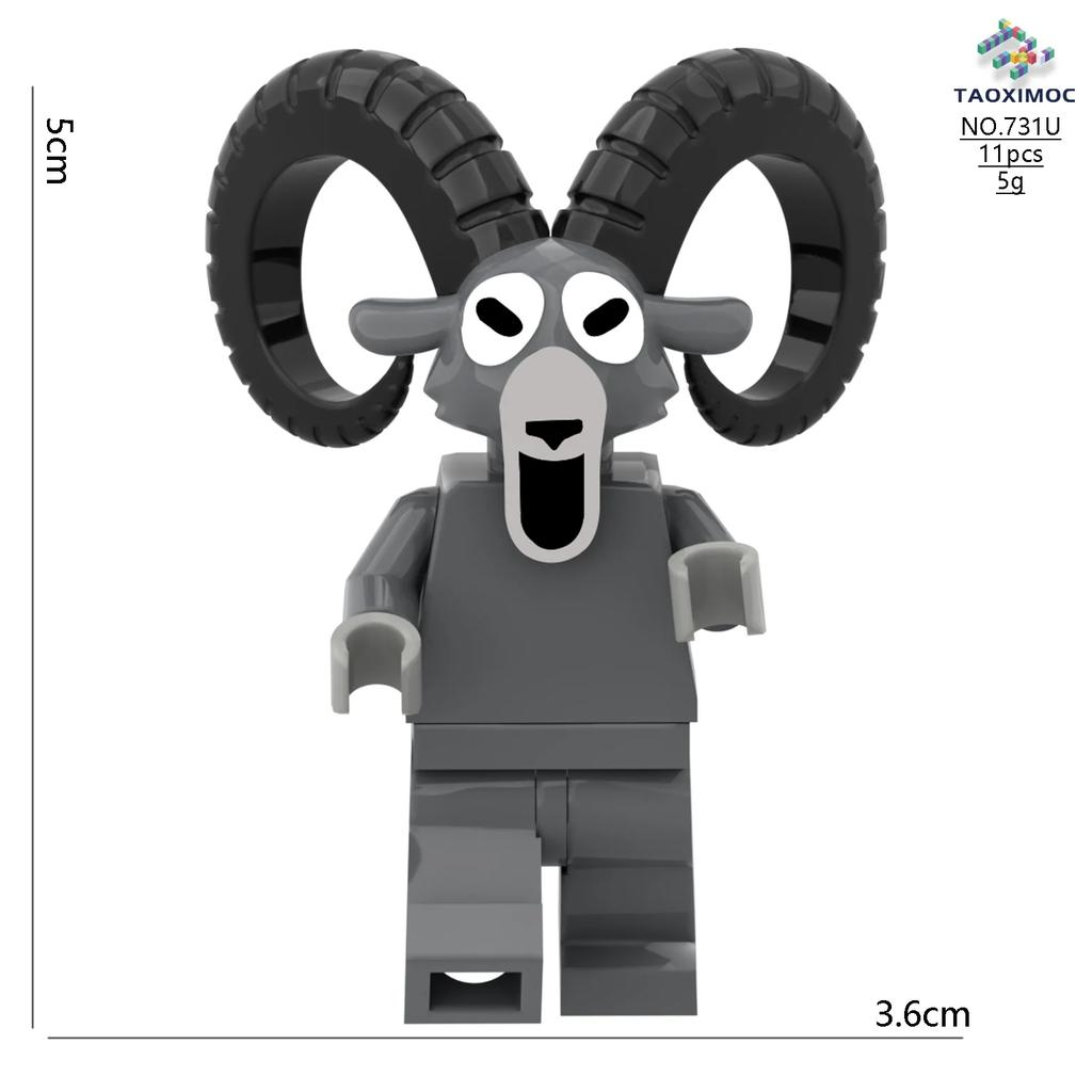Horreur 99 Nuits dans la Forêt Cerf Blocs Jouets de Construction Bloc Ensemble Monstre de la Forêt Cerf Blocs Anniversaire d'Enfants Collocation Cadeau