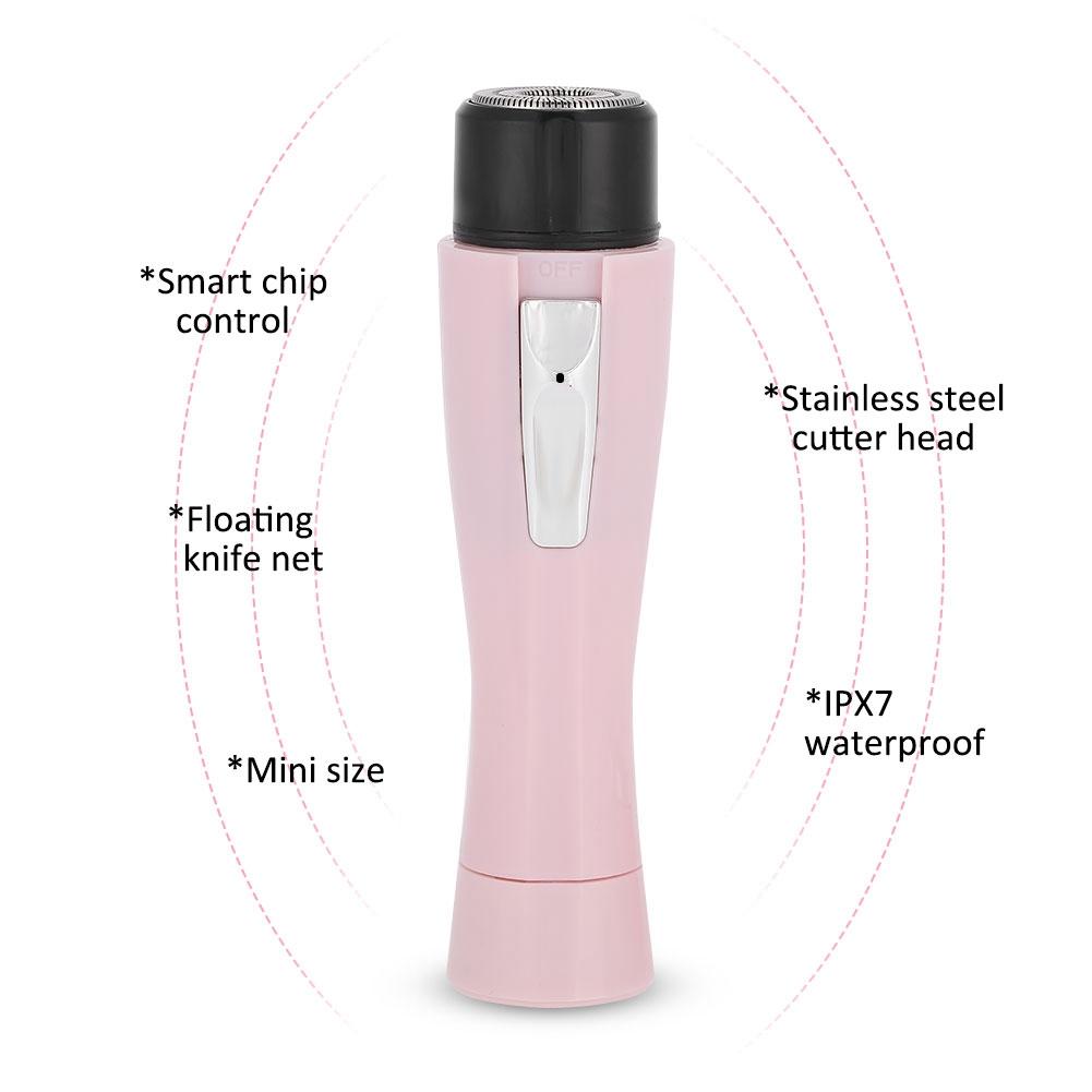 Mini Women Waterproof Electric Hair Removal Depilatory Machine Portable Lady Body Shaver