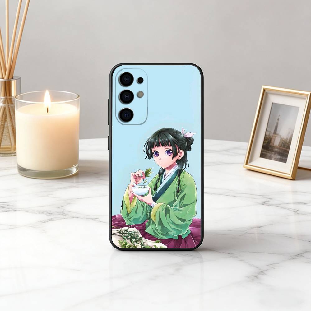 

A-Apothecary Maomao D-Diaries-ADM Phone Case For Samsung S25,S24,S21,S22,S23,S30,Ultra,S20,Plus,Fe,Lite,Note,10,Black Cover Samsung S225G