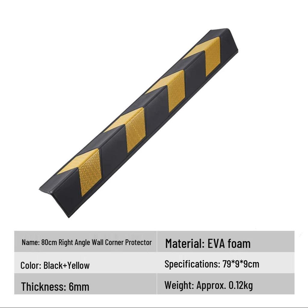 Reflective EVA Foam Corner Protector Strip for Garage