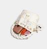 Viney Woven Handle Bucket Bag for Women, Sweet and Versatile Commuting Tote Crossbody Bag