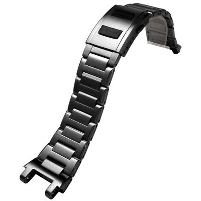 Korlexchi Replacement Metal Watch Band for G-SHOCK MTG-B1000 316L Stainless Steel Bracelet Black