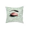 Marble Bright Diamond Eyes Eyelash Pillow Case Sofa Cushion Manicure Decoration Pillow