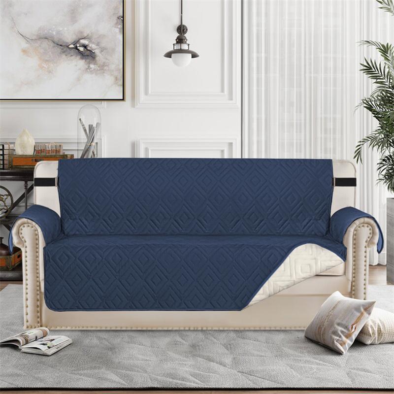 Quilted Anti -Wear Sofa Covers For Pet Dog Kid Sofa Mat Water Repellent Recliner Slipcovers Furniture Protector