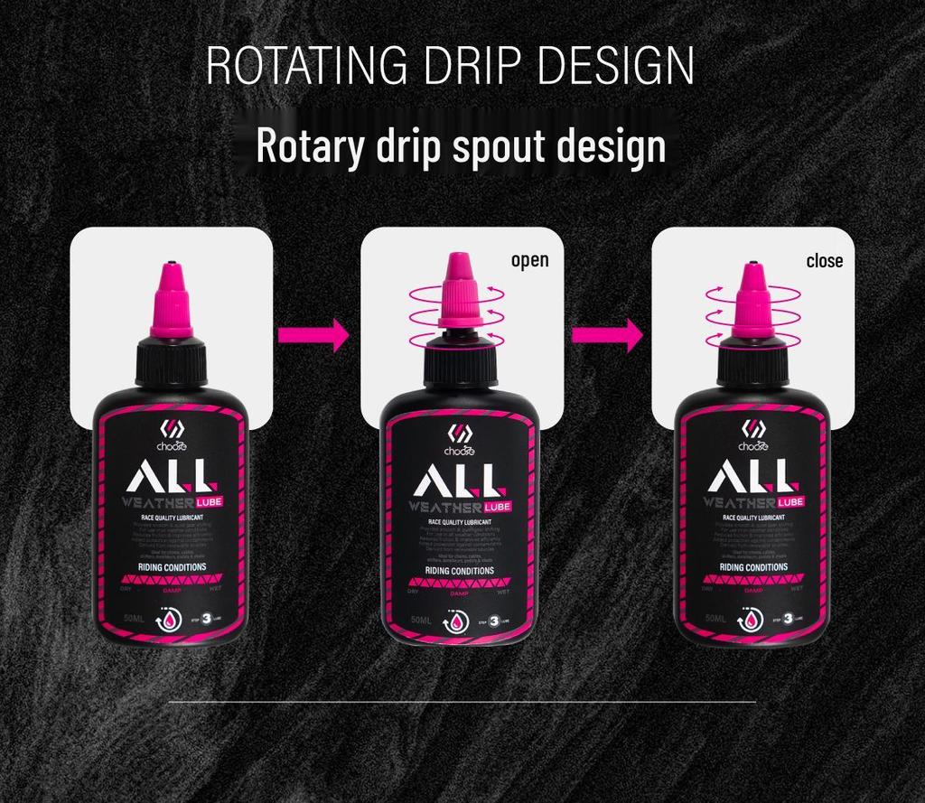Starting Line Bicycle Chain Oil - Wax-Based Dry Lubricant for Mountain & Road Bikes
