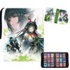 Arknight Card Binder Leather Zipper Anime Card Album - Fluorescent Dream Collection Card Holder 9 Pocket