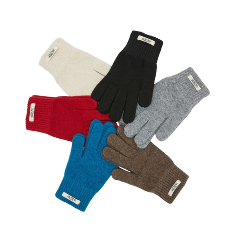 LAP Fingerhole Wool Knit Gloves AQ7AGA01