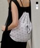 Nuart Studio Dottie Pocket Gym Bag String Bag_White