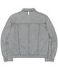 NOMANUAL Painted Trucker Jacket - Washed Gray