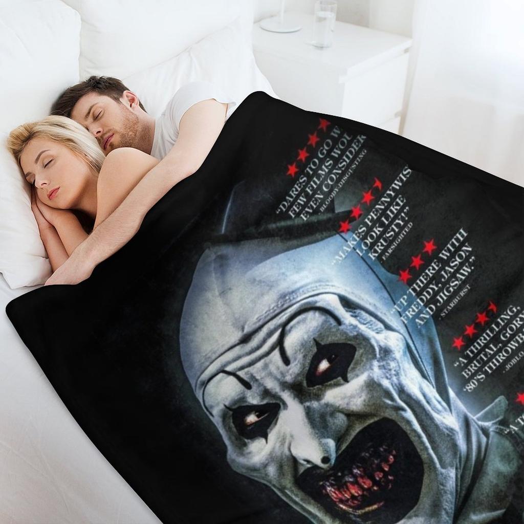 TERRIFIER Throw Blanket Comforter Luxury Designer For Decorative Sofa Summer Beddings Blankets