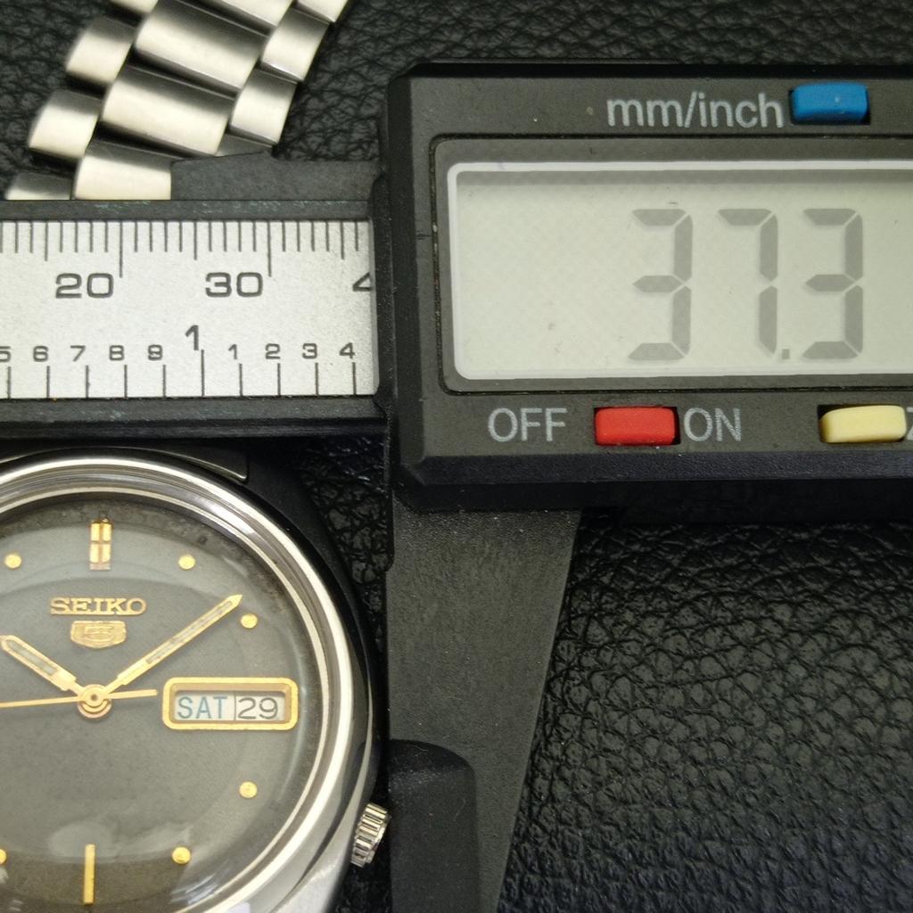 GENUINE VINTAGE SEIKO 5 AUTOMATIC JAPAN 7009A MENS ORIGINAL DIAL WATCH A702425-5 R124-a702425