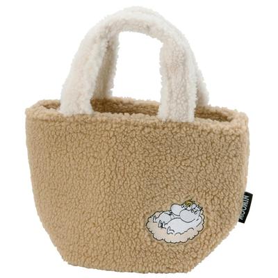 Isolierte Lunchtasche mit Boa x x Weichem Moomin für Mittagessen und Suppentöpfe KOB1-A Stoff, 23,5cm 11,5cm 15,5cm, Design,
